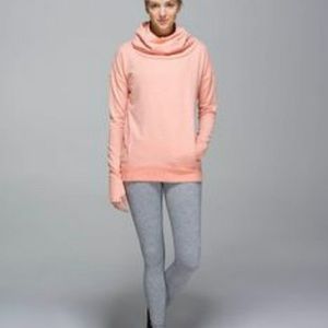 Lululemon Stress Less Hoodie Peach Size 6
